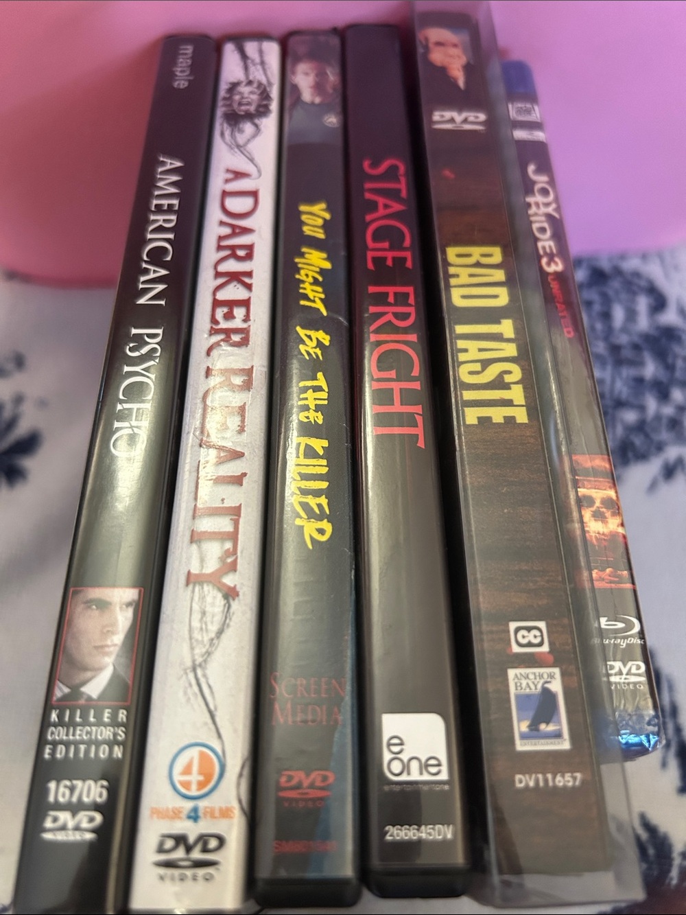 Assorted horror movies